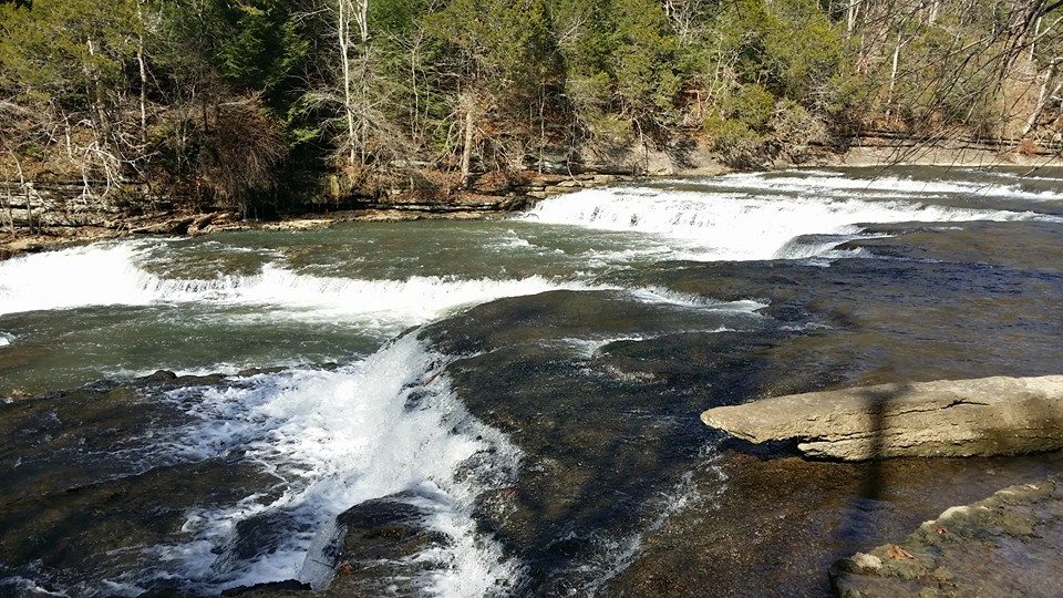 "Start of Burgess Falls"